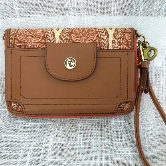 Bundle - Spartina Wallet Wristlet and JoJo Leather Crossbody Handbag - Picture 10 of 16